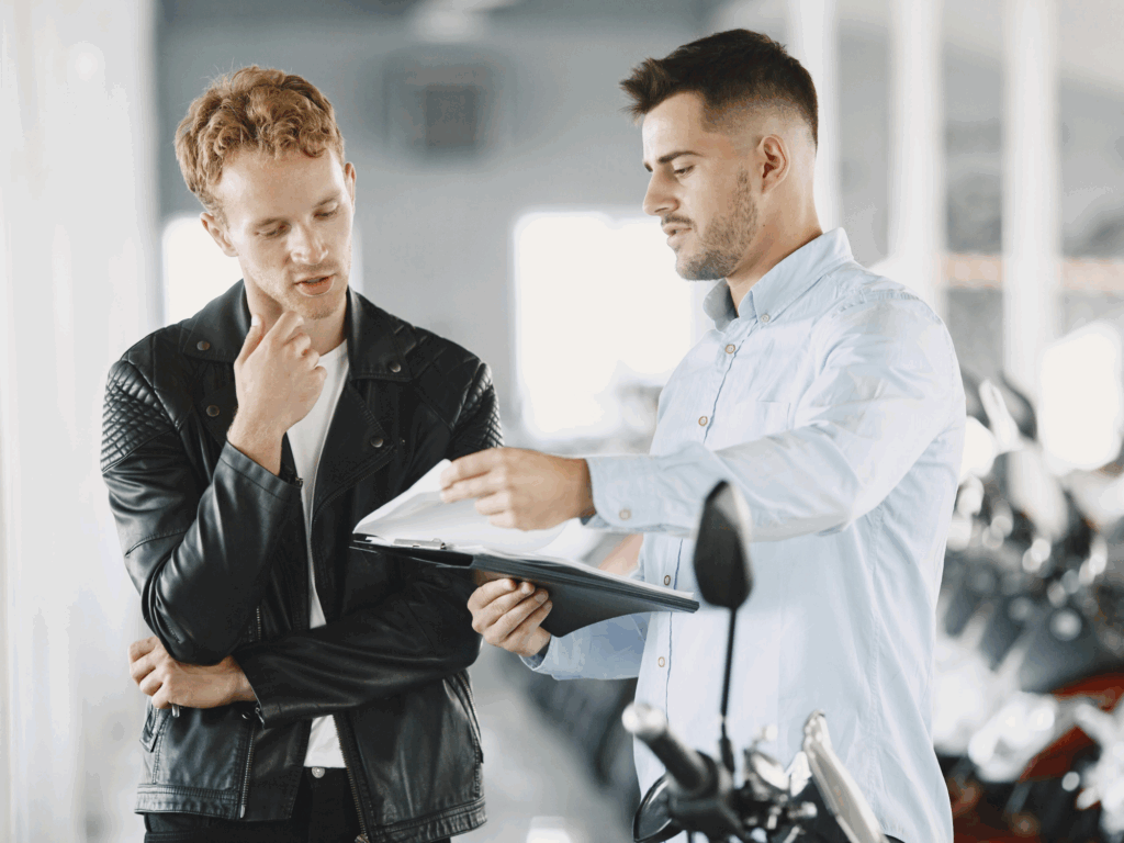 client avec un technicien