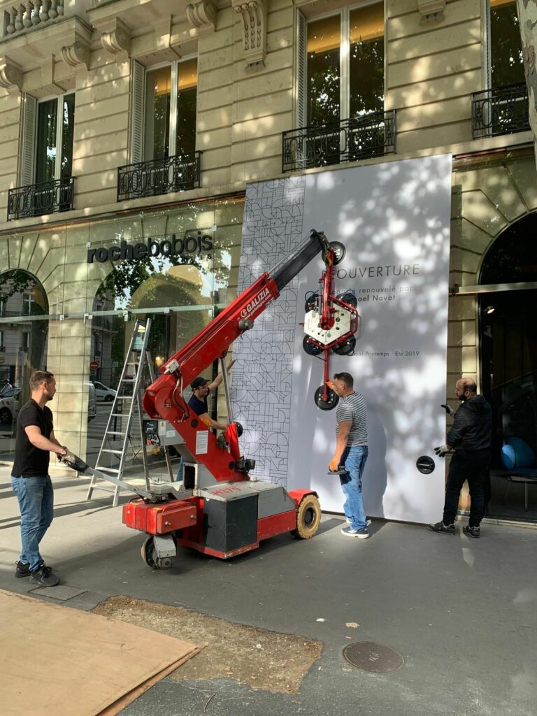 machine rideau Installation rideau metallique abel et fils