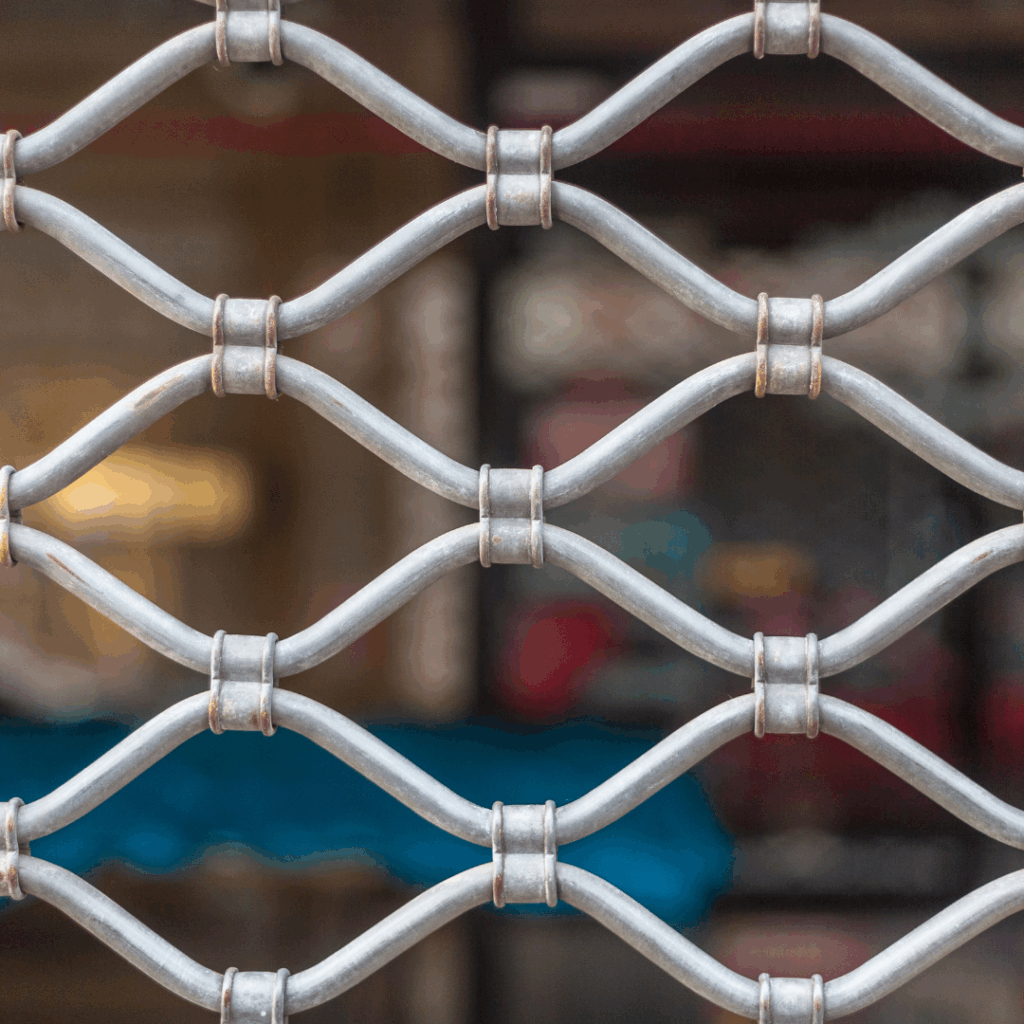 rideaux metal grille cobra